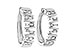 M217-32444: EARR .30 TW BAGUETTE DIAS