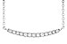 M217-33317: NECKLACE .10 TW (13 STONES)