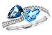 M217-34235: LDS RG 1.52 BLUE TOPAZ 1.66 TGW