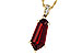 M217-35099: NECK 3.44 GARNET 3.50 TGW