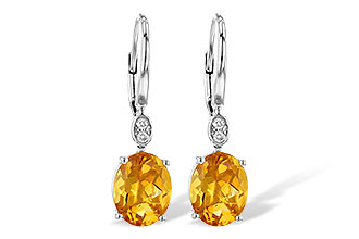 M217-36008: EARR 3.20 TW CITRINE 3.25 TGW (9x7MM CIT)