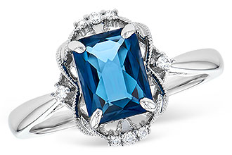 M300-03308: LDS RG 1.70 LONDON BLUE TOPAZ 1.76 TGW