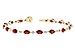 M300-04208: BRACELET 6.44 GARNET 6.60 TGW