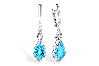 M300-93317: EARR 2.72 TW BLUE TOPAZ 2.90 TGW