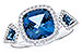 M300-94217: LDS RG 2.46 TW LONDON BLUE TOPAZ 2.72 TGW
