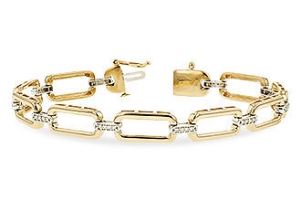 M300-96944: BRACELET .25 TW (7.5" - A216-42418 WITH LARGER LINKS)