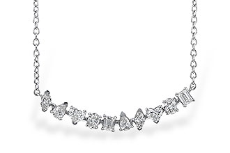 M300-97871: NECKLACE .70 TW FANCY CUT DIAS (18")