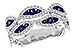 M300-99717: LDS WED RG .81 TW SAPP 1.22 TGW