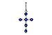 M301-84199: PENDANT .34 TW SAPP .42 TGW