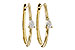 M301-84226: EARRINGS .45 TW PEAR DIAMONDS