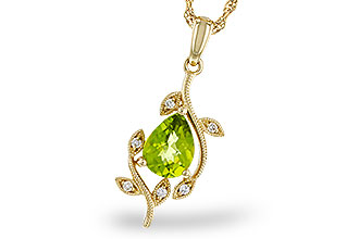 M301-85135: NECKLACE 1.16 PERIDOT 1.21 TGW (8x6MM PER)