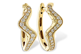 M301-87880: EARRINGS .40 TW