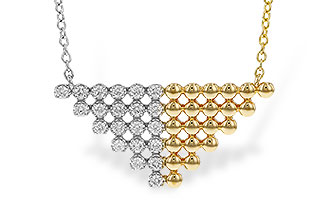 M301-87908: NECKLACE .37 TW (18")