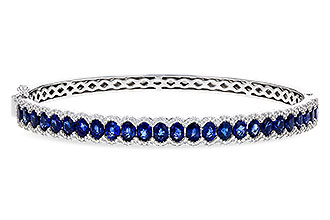 M301-89653: BANGLE 5.09 TW SAPPHIRE 5.65 TGW