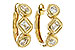 M301-89717: EARRINGS .42 TW FANCY CUT DIAS