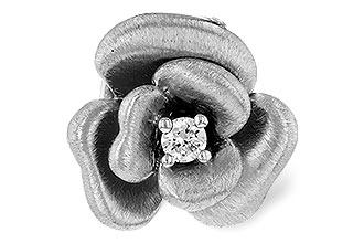 M302-73344: PENDANT .03CT (SMALL FLOWER PENDANT FROM D302-73336)
