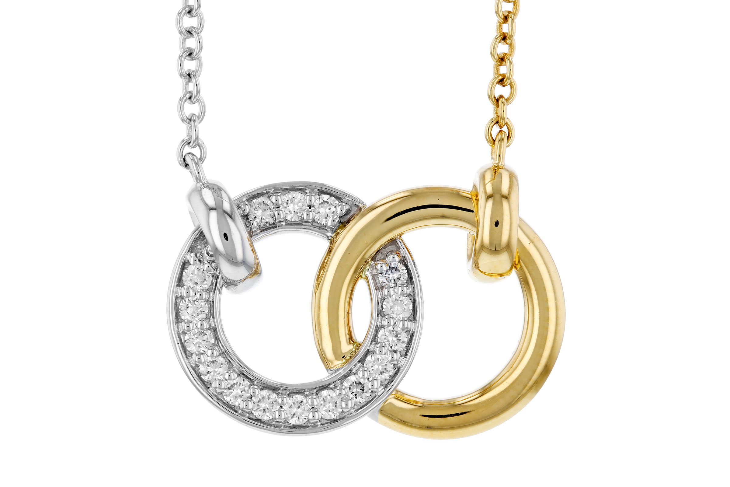 M302-75162: NECKLACE .20 TW (18")